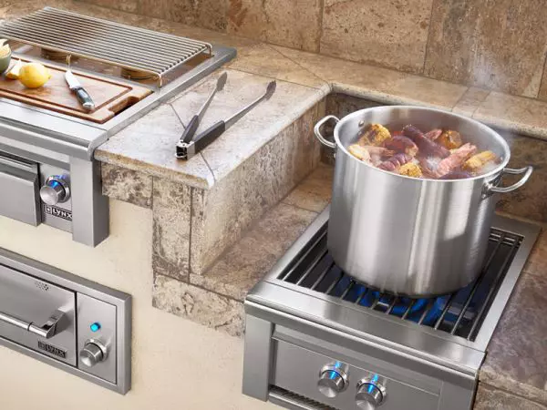 specialty cooking side burners