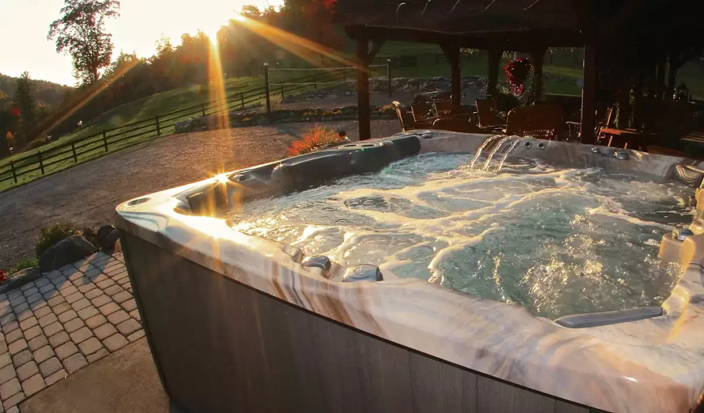 sunset spa pdc hot tub