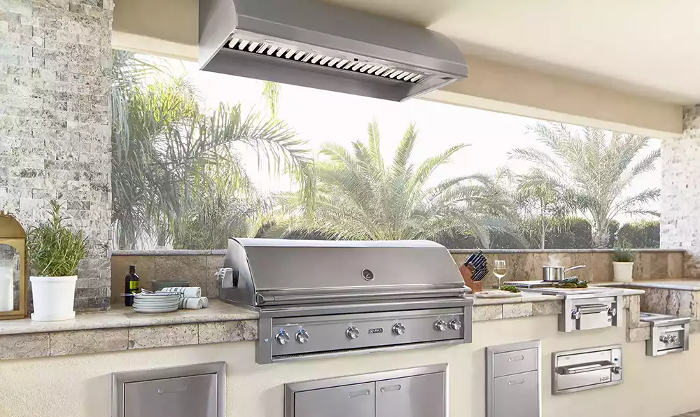 outdoor kitchens lynx ventilation