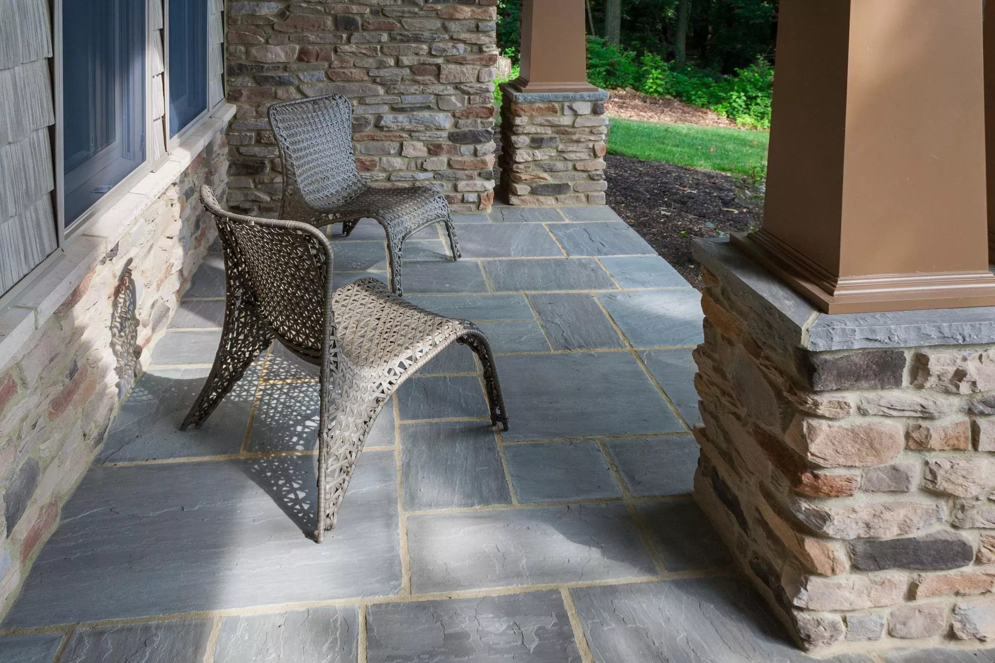 artisan flagstone appalachian grey bullnose